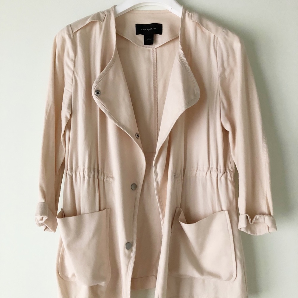 Ann Taylor Drape Light Jacket